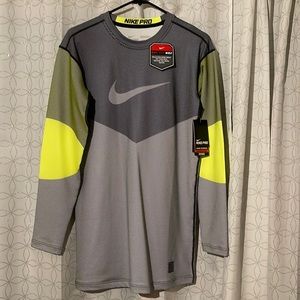 New Nike Dri Fit compression long sleeve